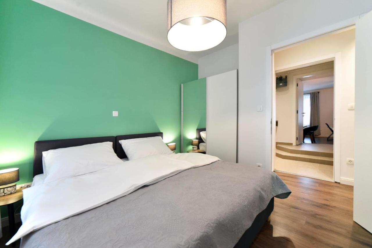 Moin Moin Double Bedroom Suite, Town Centre Zagreb Exteriör bild